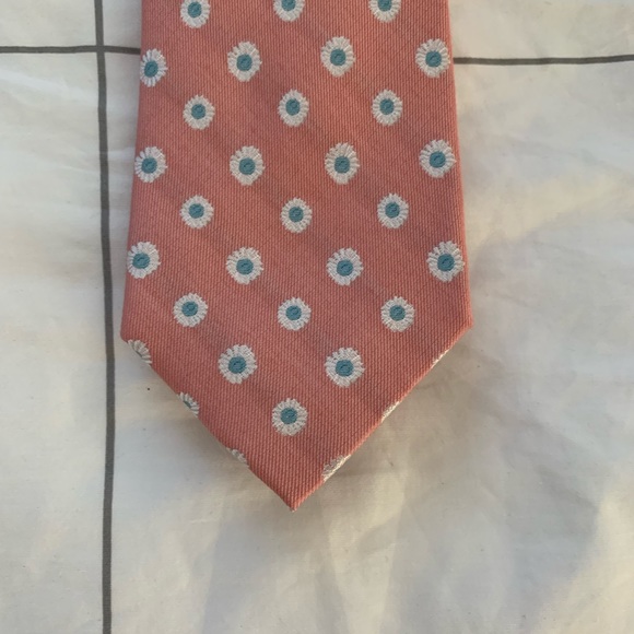 Bruno Pirttelli Tie, Flower Print - Picture 2 of 3